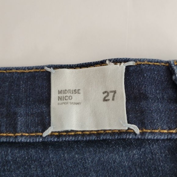 HUDSON nico super skinny jeans Sz 27 - Picture 5 of 6